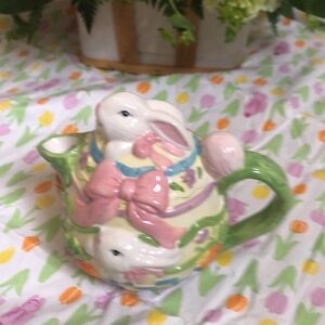 Easter Bunny small pitcher